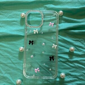Classic bows phone case (iPhone15)
